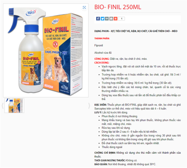 BIO FINIL 100ml - Lọ 100ml - Ảnh 5