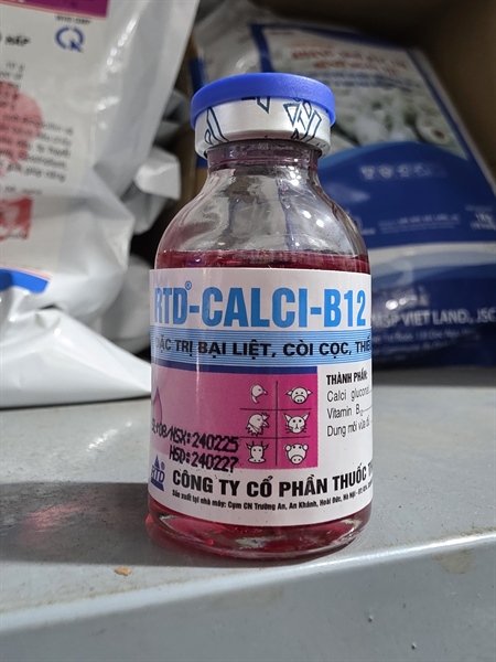 RTD calci b12 - lọ 20ml