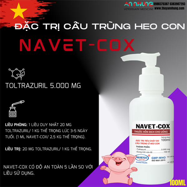 NAVET COX 100ml - Lọ