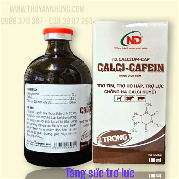 ND CALCI CAFEIN 100ml - Lọ