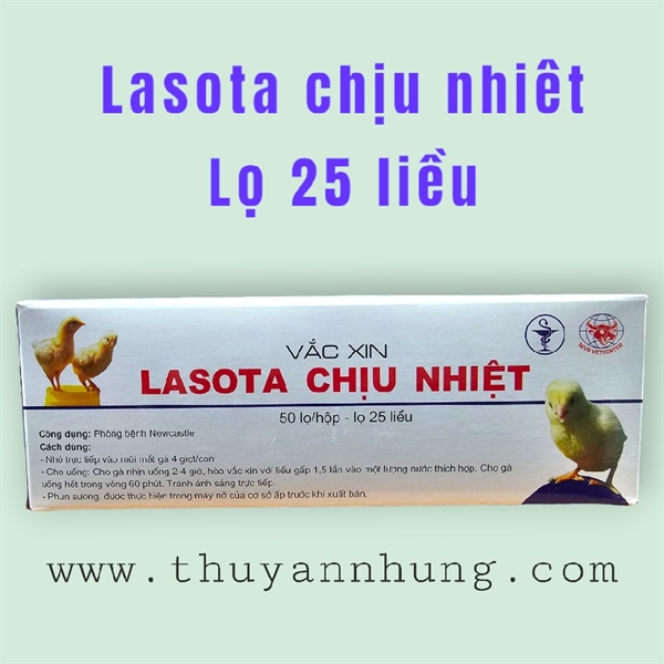 Lasota Chịu Nhiệt (25 Liều/lọ) - Hộp 50 lọ