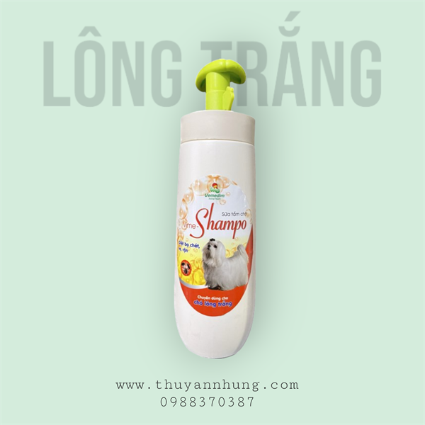 VMD Shampo (Chó lông trắng) 300ml - Thùng 20 chai