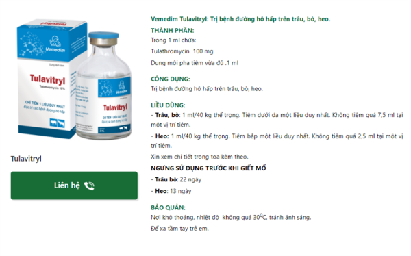 VMD Tulavitril - Lọ 20ml - Ảnh 5