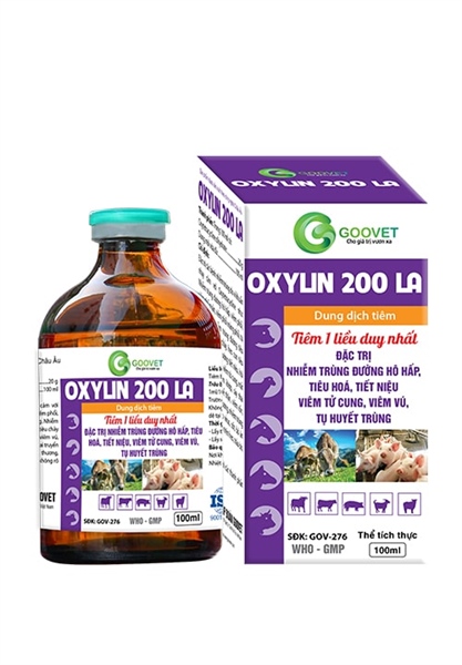 GOOVET OXYLIN 200LA 100ml - Chai 100ml