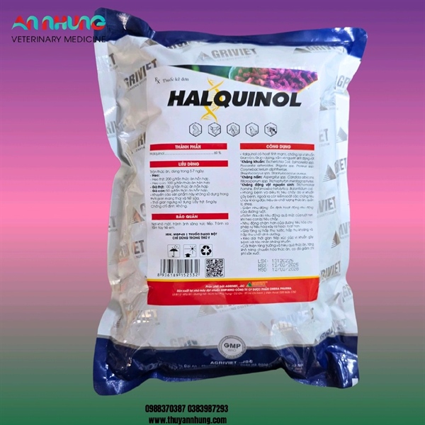 AGRI HALQUINOL 60% 1 kg - Gói 1 Kg