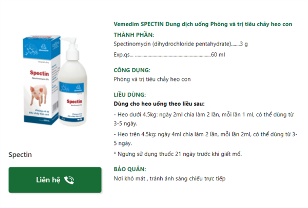 VMD Spectin 60ml - Lọ 60ml - Ảnh 4
