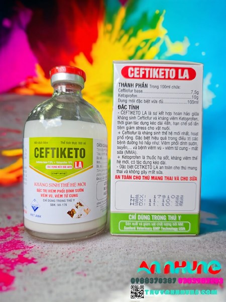Via Ceftiketo 20ml - Lọ 20ml