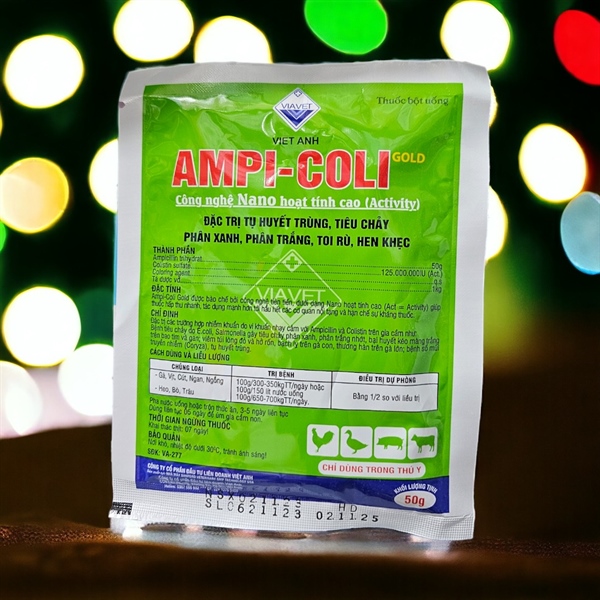 Viavet Ampi Coli (Xanh) 50gr - gói