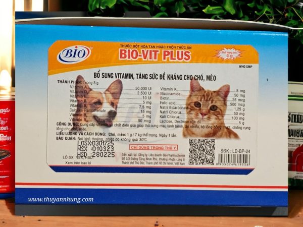 Bio Vit Plus 5gr - Hộp 50 gói - Ảnh 5