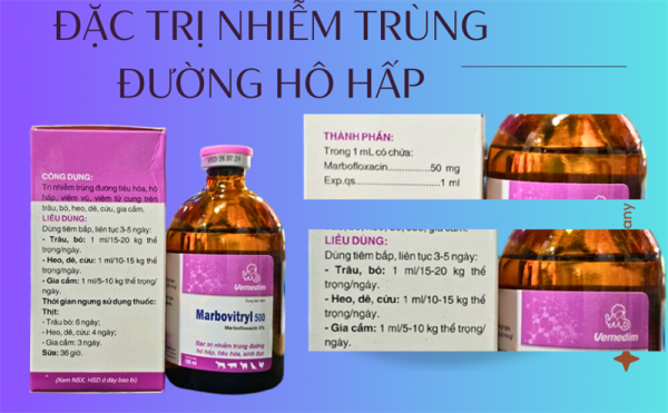 VMD MARBOVITRYL 500 - Lọ 100ml - Ảnh 4
