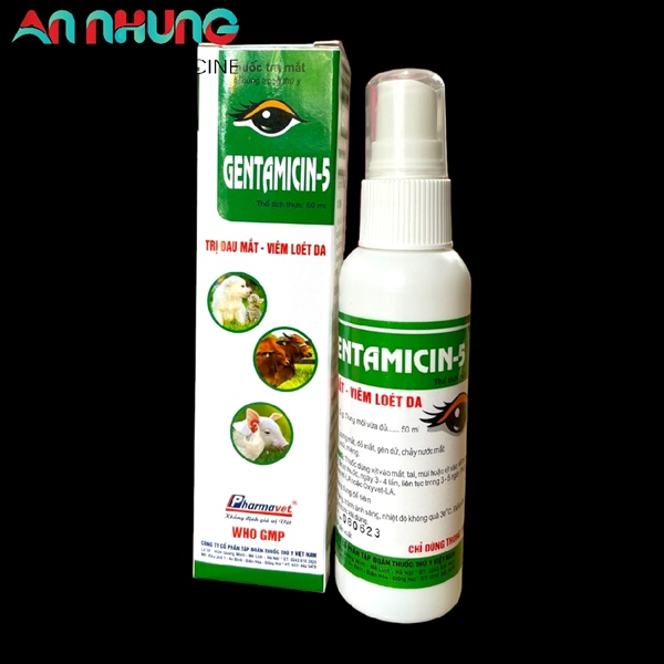 Drich Gentamycin 50ml - Xịt - lọ 50ml