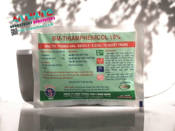 BM THIAMFENICOL - Bịch 10 gói - Ảnh 3