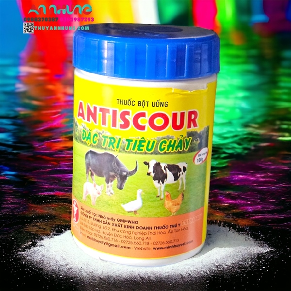 Minh Huy Anti Scour - Tiêu chảy Lon 100gr - Lon