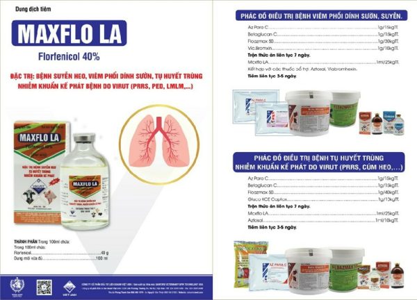 VIAVET MAX FLOR LA (Flor 40%) 100ml - Lọ 100ml - Ảnh 2
