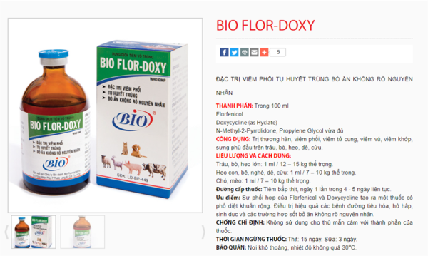 BIO FLOR DOXY - Chai 100ml - Ảnh 3