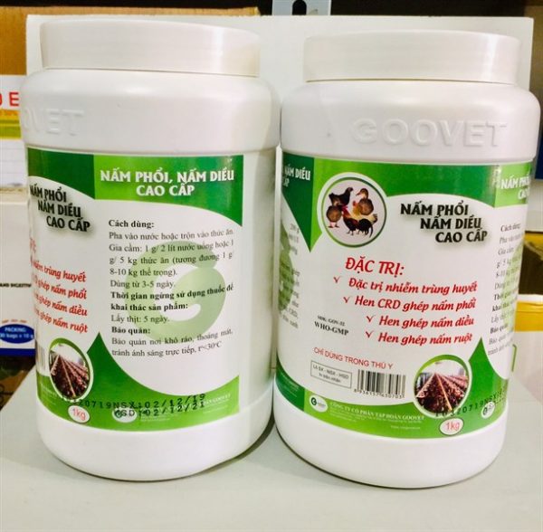 GOOVET NẤM PHỔI, NẤM DIỀU CAO CẤP 1kg - Lon 10in1 - Ảnh 3