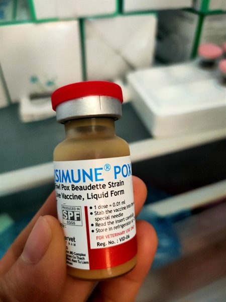 Vaccine Tigervet Vaksimune Pox (ĐẬU GÀ) - 500 Liều