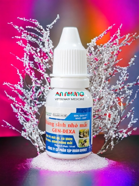 Goovet KS nhỏ mắt Gen dexa 10ml - Hộp 25 lọ