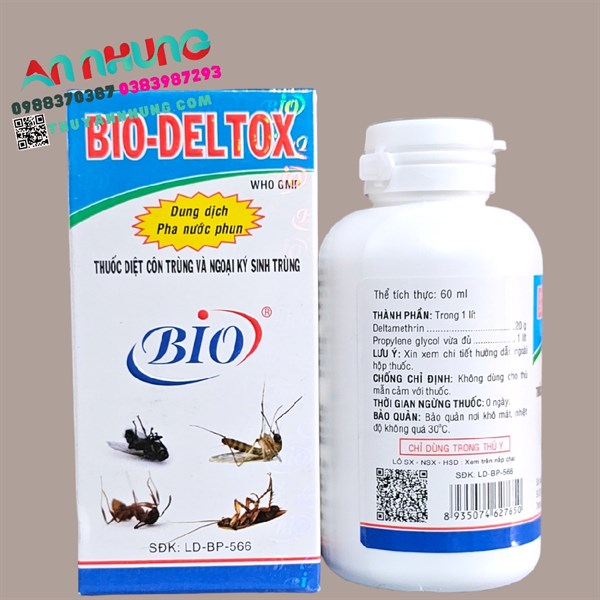 Bio Deltox 60ml - Lọ