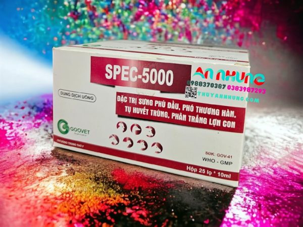 Goovet Spec 5000 10ml Oral - Hộp 25 Lọ - Ảnh 2