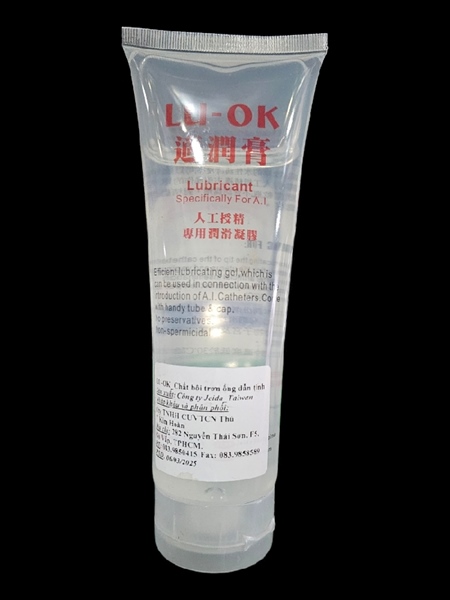 Gel bôi trơn Lu OK 250ml - Tuýp