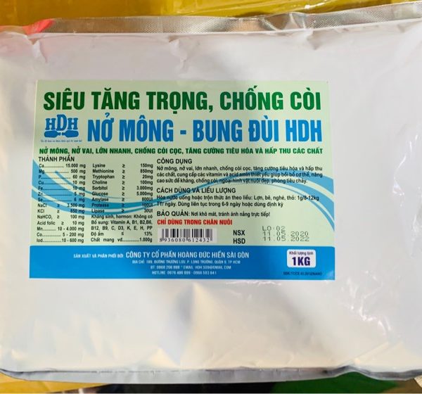 HDH NỞ MÔNG BUNG ĐÙI 1kg - gói 10in1