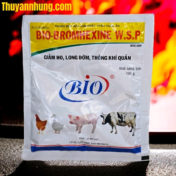 Bio Bromhexine - Thùng 100 gói