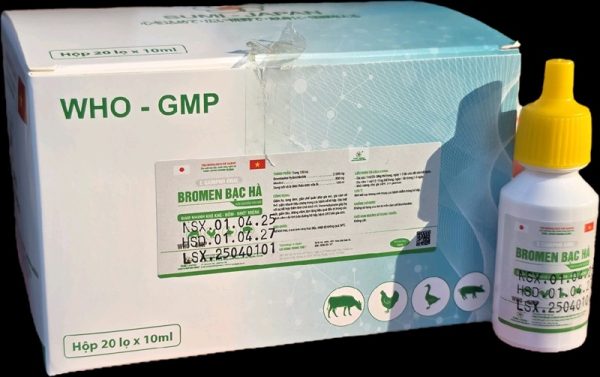 Sumi Bromen bạc hà 10ml - Hộp 20 lọ