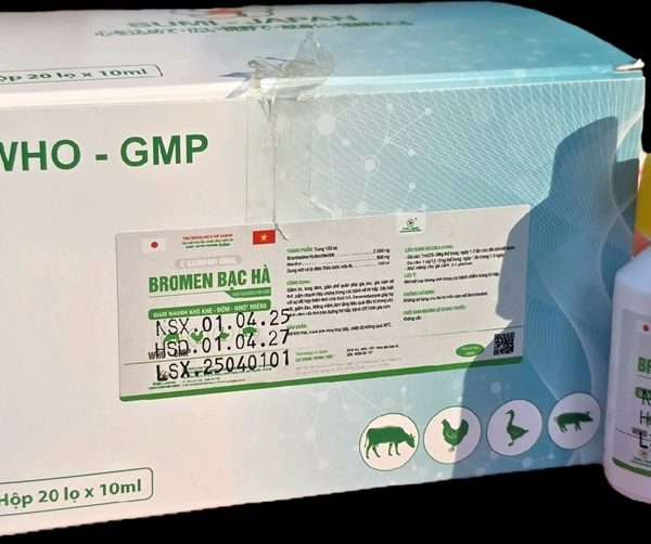 Sumi Bromen bạc hà 10ml - Lọ 10ml