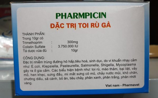 Drich Pharmpicin toi rù 10gr - Hộp 50 gói - Ảnh 2