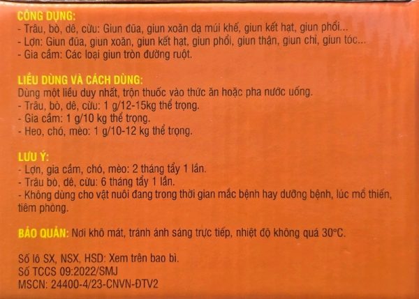 SUMI Stop giun sán thảo dược 10g - Gói 10gr - Ảnh 2
