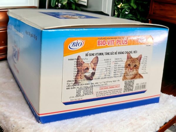 Bio Vit Plus 5gr - Hộp 50 gói - Ảnh 2