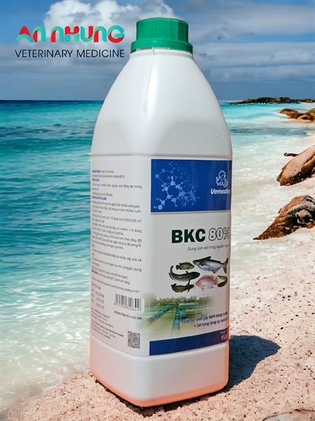 VMD BKC 80% 1 Lít - Thủy Sản - Chai