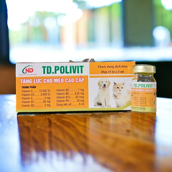 ND Polivit (Bổ cao cấp chó,mèo) 5ml - Lọ 5ml