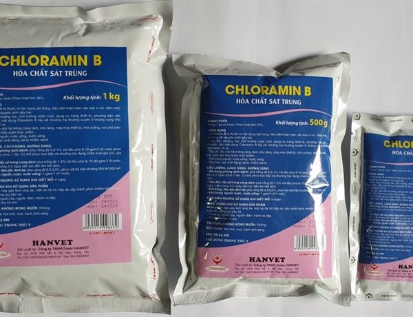 Hanvet CHLORAMIN B 1kg - lon /1 kg