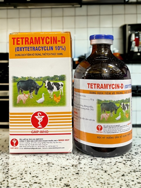 Minh Huy TETRAMYCIN D 10% -100ml - Lọ