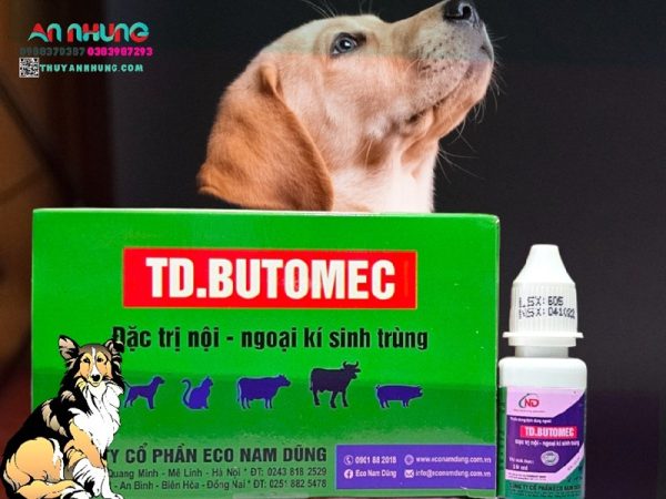ND Butomec (nhỏ sống lưng) 10ml - Hộp 15 lọ