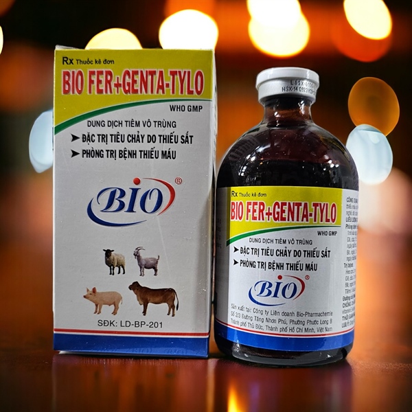 BIO FER GENTA TYLO 100ml - Thùng 25
