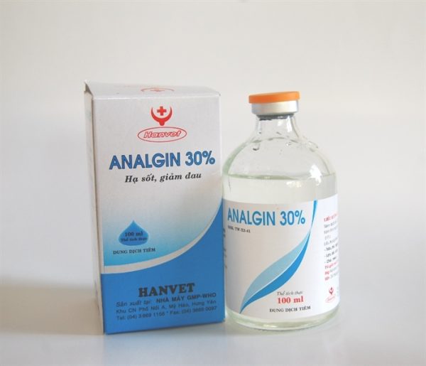 HANVET ANAGIN 30% 100ml - Lọ 100ml