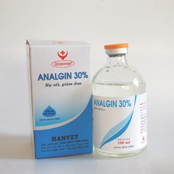 HANVET ANAGIN 30% 100ml - Lọ 100ml