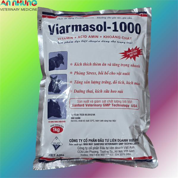 VIAMARSOL 1000 (AD3E) 1kg - Gói