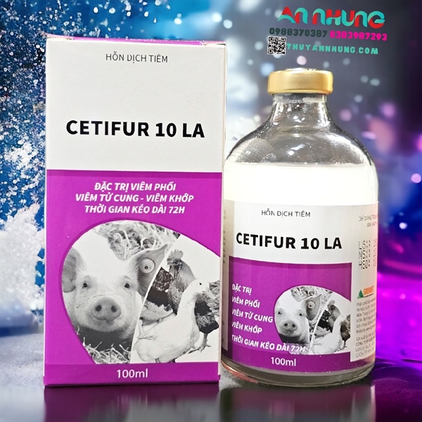 AGRI CETIFUR 10% 100ml - Tím - Chai