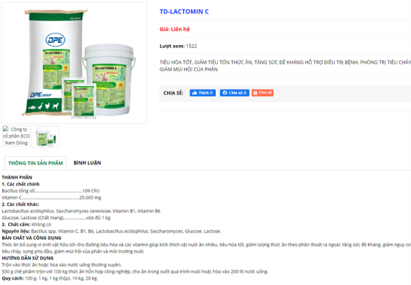 ND Lactomin C 100gr - Gói 100gr - Ảnh 3