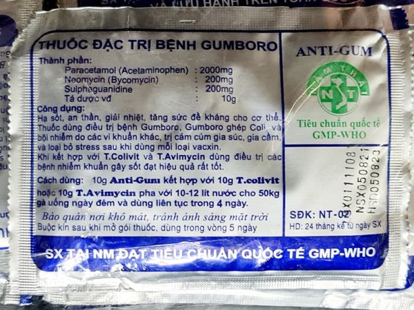 NThái Anti Gum-Para 20% + Neomycin - Gói - Ảnh 2