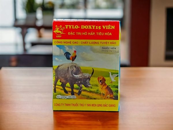 BGiang Tylo Doxy( đặc trị hô hấp, tiêu hóa) 25 vỉ/lốc - Lốc 25 vỉ