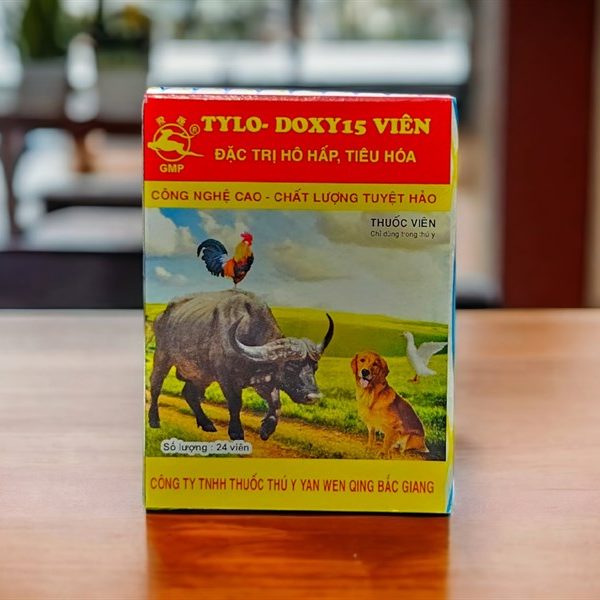 BGiang Tylo Doxy( đặc trị hô hấp, tiêu hóa) 25 vỉ/lốc - Lốc 25 vỉ