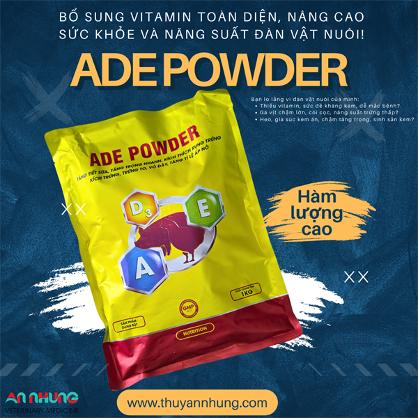 AGRI ADE POWDER 1kg - Gói 5in1