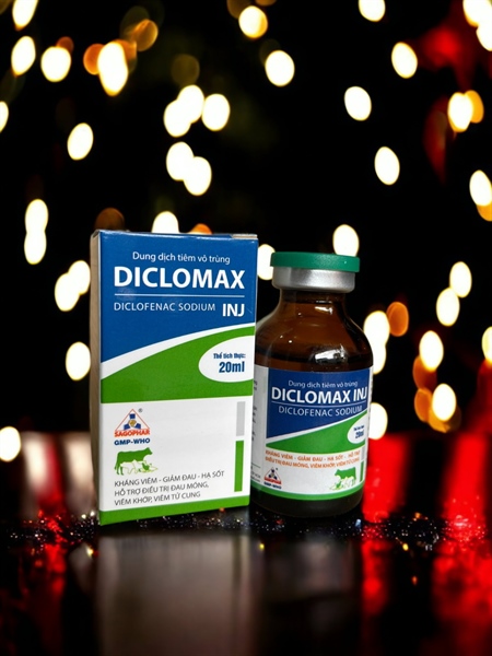 Sagophar Diclomax Inj 20ml - chai 20ml