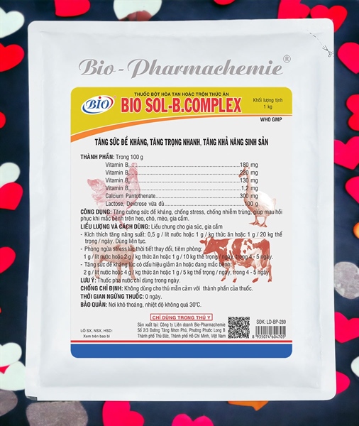 BIO SOL BCOMPLEX 1kg - Gói