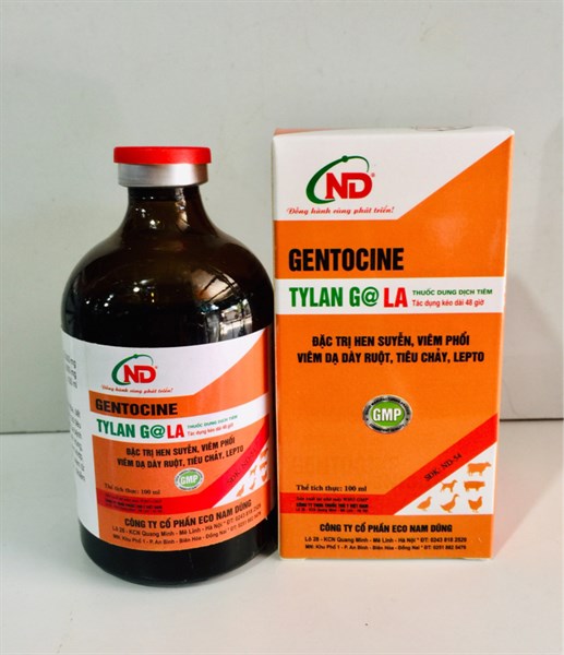 ND Gentocine Tylan G @ LA 20ml - Lọ 20ml